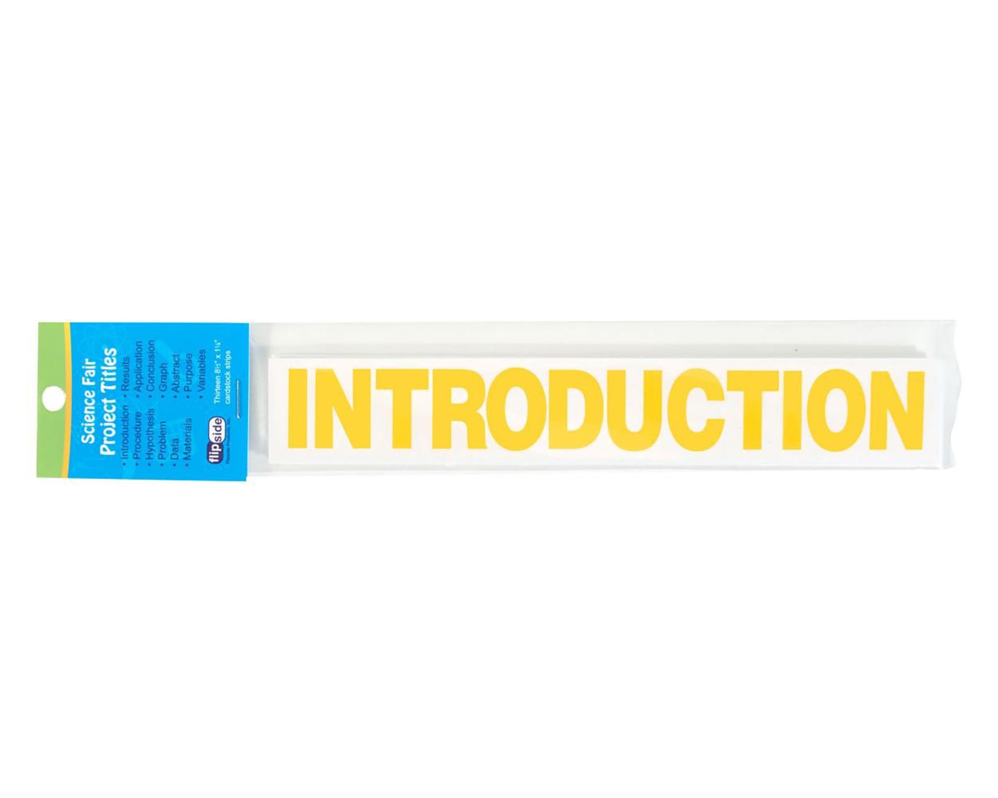 Yellow Science Fair Titles Pack Of 24