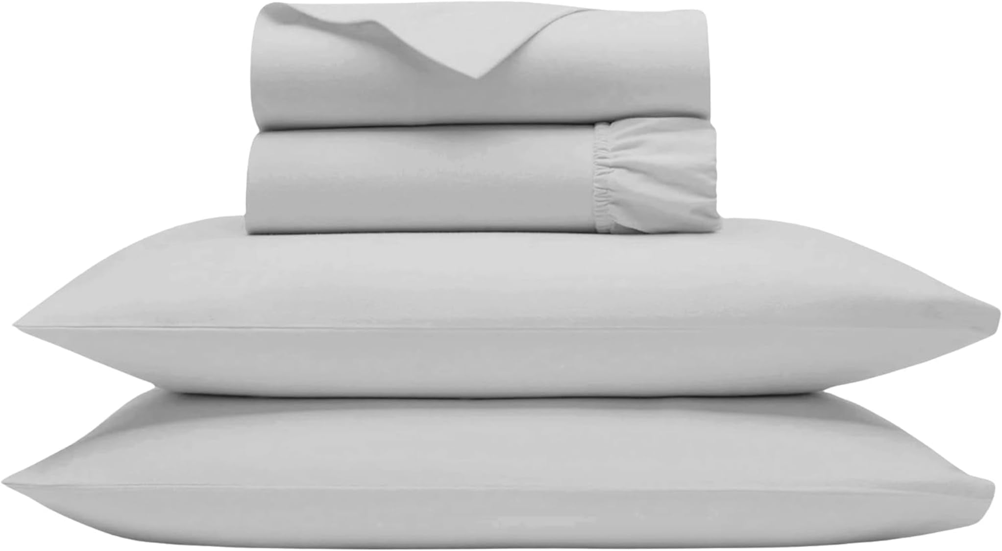 Bluemoon Homes 100% Egyptian Cotton Sheets Cal King Size Sheets Set, 4 Piece Bedding Sheets & Pillowcases Set, Luxury Deep Pocke
