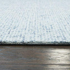 Rizzy Home Alora Decor London 12' X 15' Solid Blue/Gray/Rust/Blue Hand-Tufted Area Rug