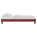 Modway Reign Platform, Twin, Dusty Rose