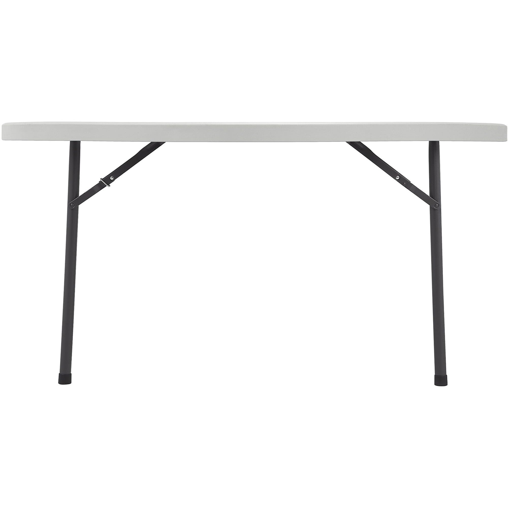 Lorell Banquet Table, 71 by 71 by 29-1/4-Inch, Platinum