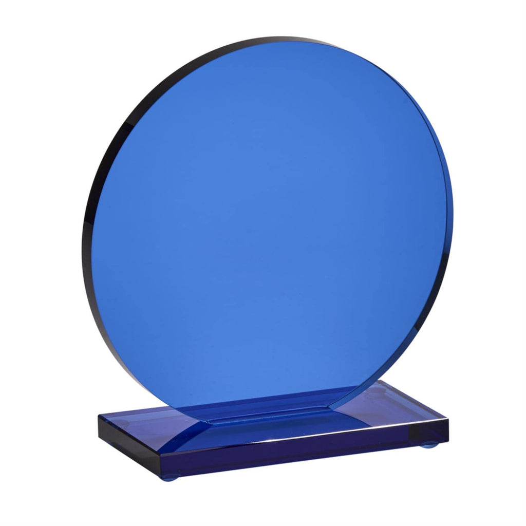 Cobalt Orb Trophy (6 in. W x 2.25 in. H)
