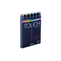 Shinhan Touch Twin Marker Set 6 Pastel Color
