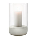 Blomus Candle Holder, M, Stone, Grey, H 20 cm,  12 cm