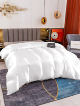 [White] SilkSilky  Duvet Covers 002