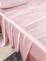 [Pink] SilkSilky  22Momme Pure Silk Bedding Set 003,