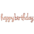 Script Happy Birthday Balloon Streamer