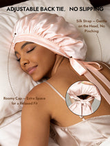 [Light Pink] SilkSilky  Sleep Cap 004