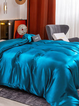 [Teal] SilkSilky  Duvet Covers 003