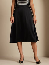 [Black] SilkSilky  Skirt 005
