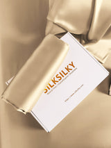 [Beige] SilkSilky  22Momme Pure Silk Pillowcase 005