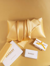 [Champagne] SilkSilky  22Momme Pure Silk Pillowcase 008