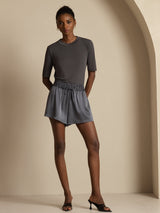 [Dark Gray] SilkSilky  Women's Shorts 008