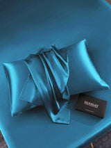 [Teal] SilkSilky Pillowcase 004