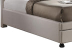 Baxton Studio BBT6423-Light King Platform, Light Beige