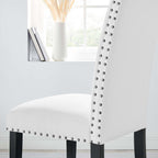 Modway Parcel Chair, White 24 X 19 X 39