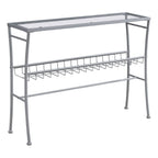 Monarch Specialties I Accent, Console Table, SILVER