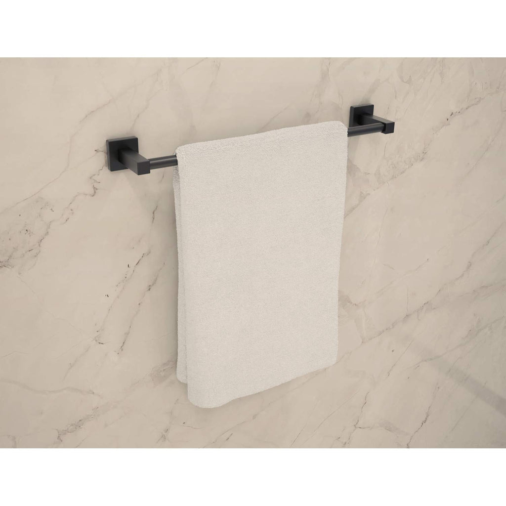 Symmons 36Ac3Bundlemb Duro 3-Piece Wall-Mounted Bathroom Hardware Set In Matte Black
