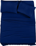 Utopia Bedding Full Bed Sheets Set - 4 Piece Bedding - Brushed Microfiber - Shrinkage And Fade Resistant - Easy Care (Full, Roya