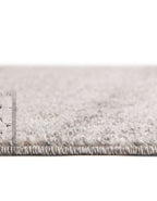 Unique Loom Del Mar Collection Area Rug - Lucille (4' 1'' Round, Gray/ Ivory)