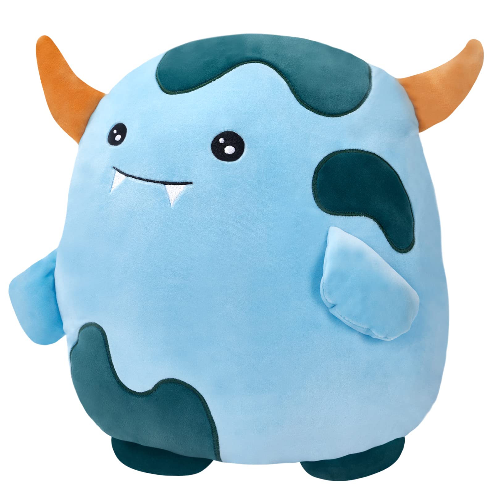 CozyWorld 15 Cute Monster Stuffed Animal Plush Pillow Super Soft Sofa Cushion Stretchy Plushy Toy Decors Birthday Valentines Gif