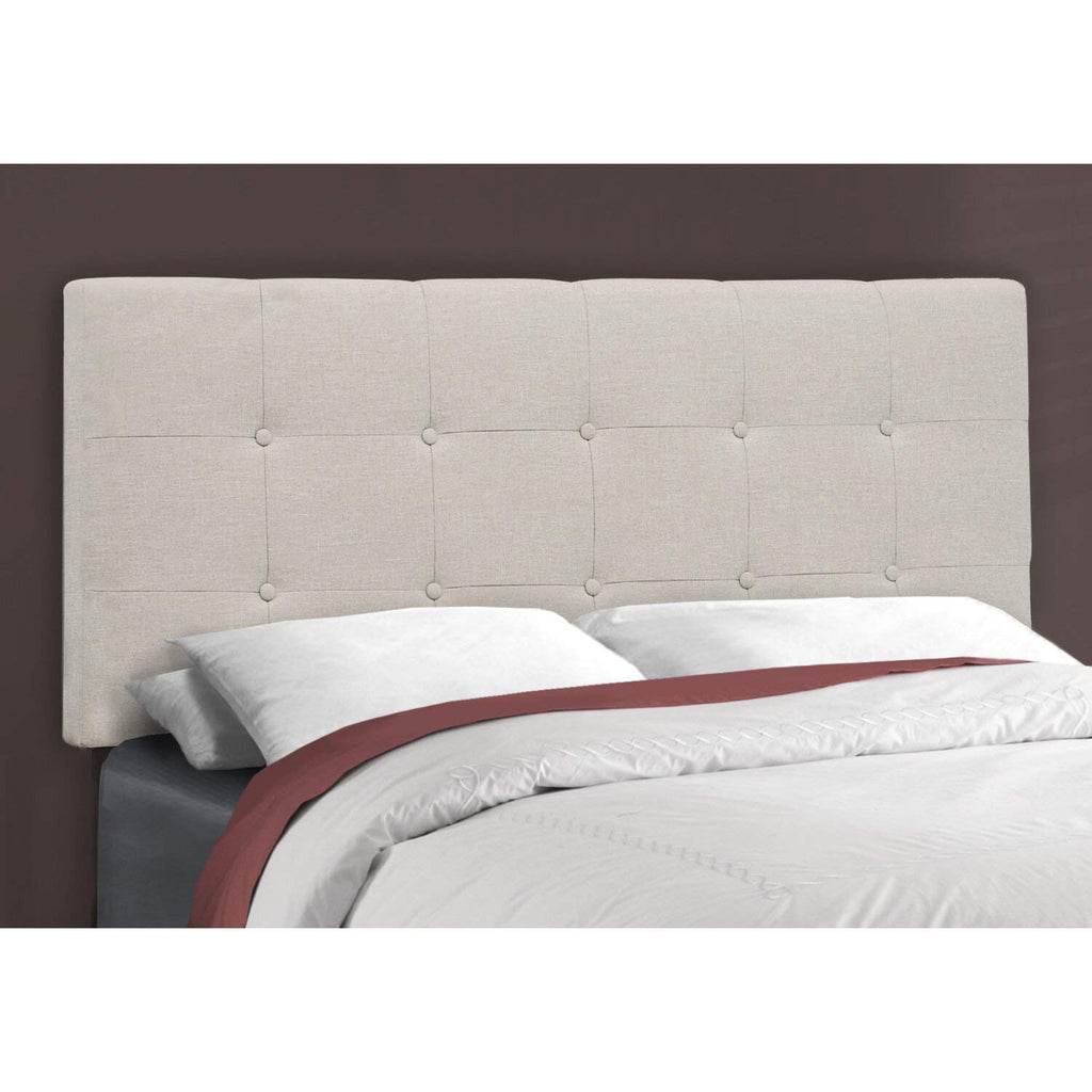 Monarch Specialties Bed Frames, Full, Beige