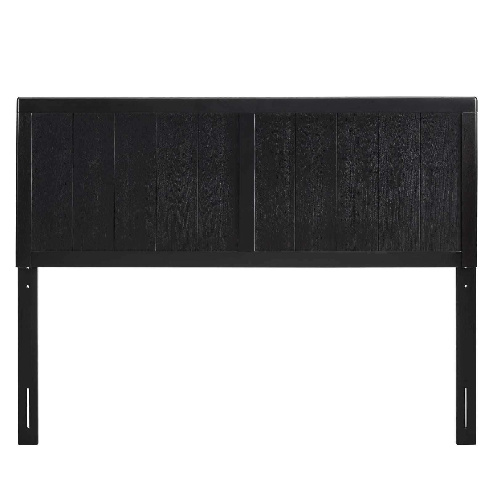 Modway Mod-6219-Blk Robbie King Wood Headboard, Black
