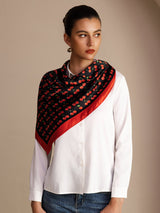 [Black Cherry] SilkSilky Scarf 007