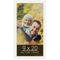 wallsthatspeak 9x20 white Picture Frame for Puzzles Posters Photos or Artwork