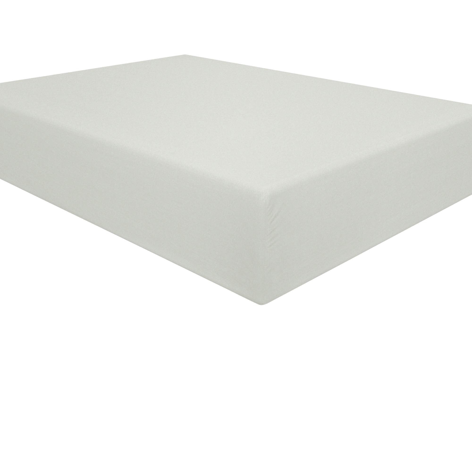 Ntbay 100% Brushed Microfiber King Fitted Sheet, 1800 Super Soft And Cozy, Wrinkle, Fade, Stain Resistant Deep Pocket Fitted Bed Sheet Only, Light Grey