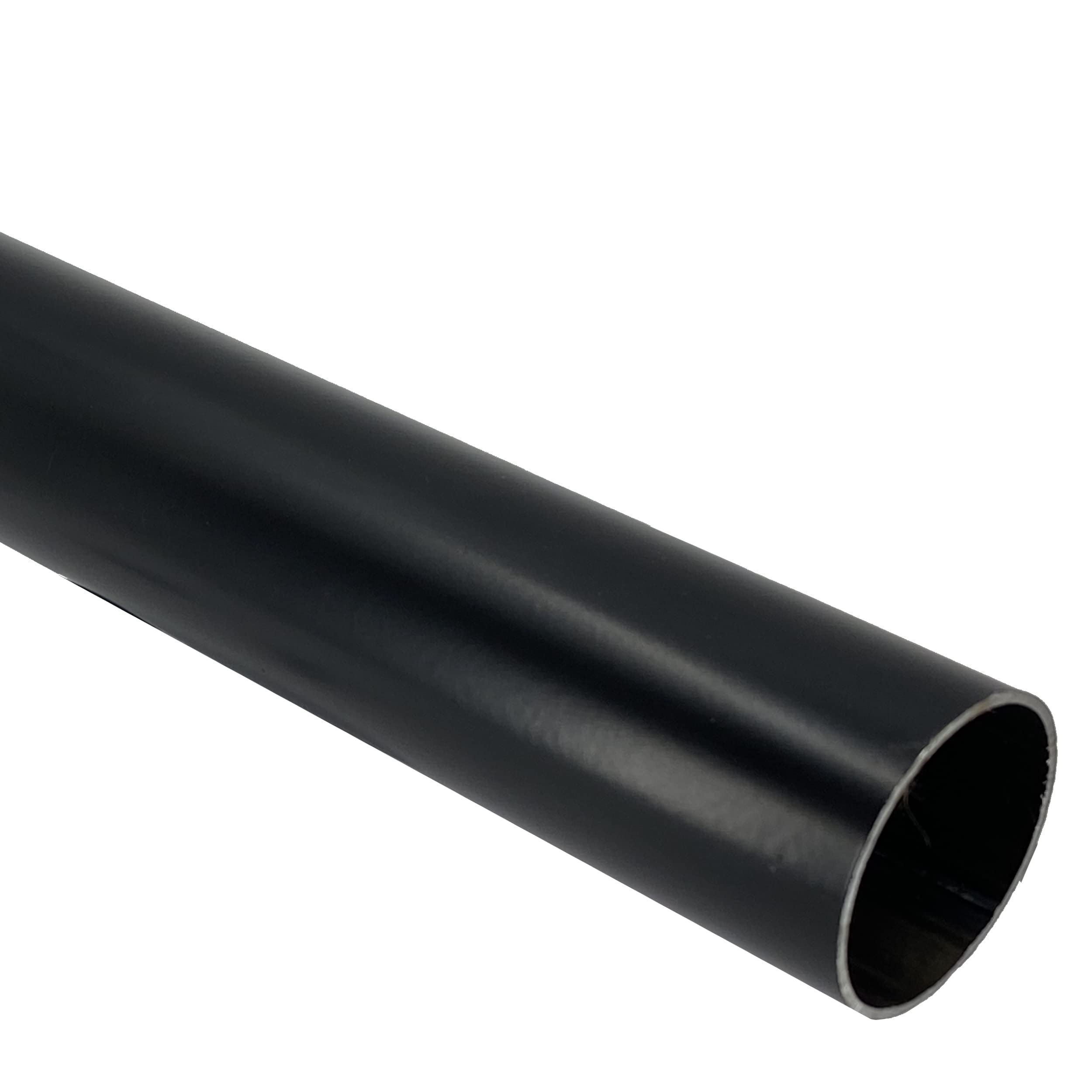 Desunia 48 Heavy Duty Round Closet Rod | 32mm Diameter | Black Clothes Pole | 1 Pack