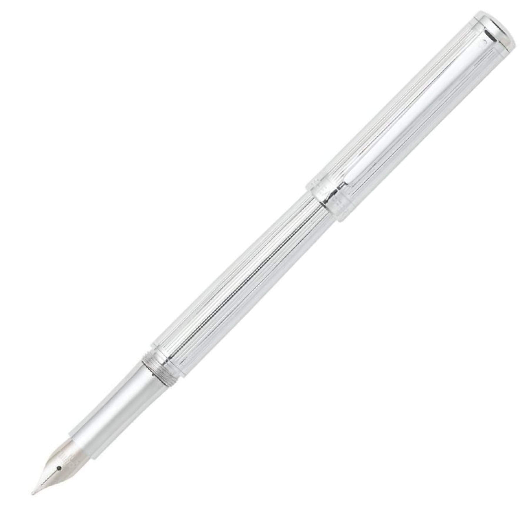 Sheaffer Intensity Fluted Chrome Fountain Pen (9238-0)