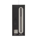 Tul Fine Writing Solid Metal Barrel Retractable Gel Pen With 2 Refills, Medium Point, 0.7 Mm, Gunmetal Gray Barrel, Assorted Ink