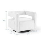 Modway Booth armchairs, White