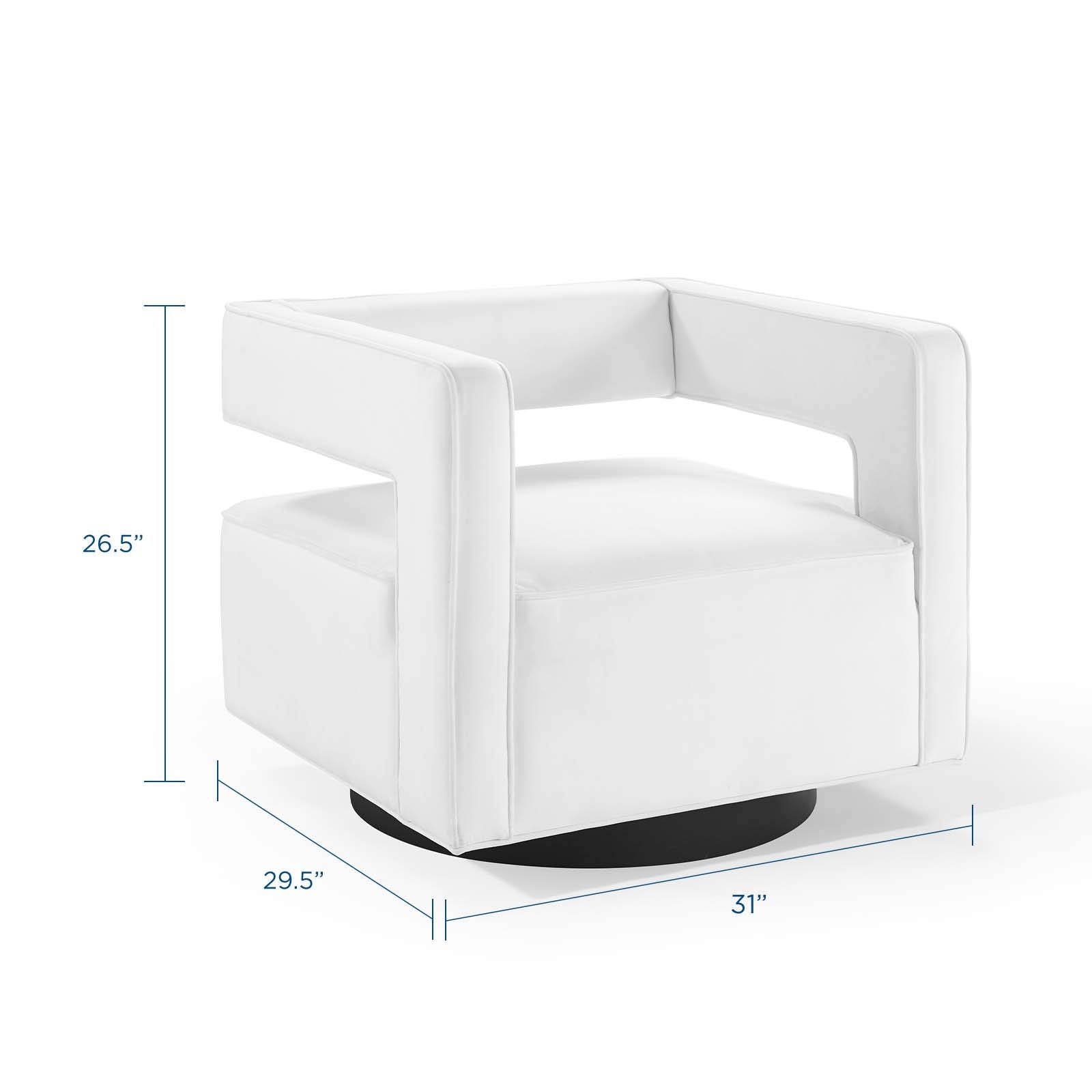 Modway Booth armchairs, White