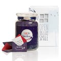KindNotes Glass Keepsake Gift Jar with INSPIRATIONAL Messages - Moon and Back