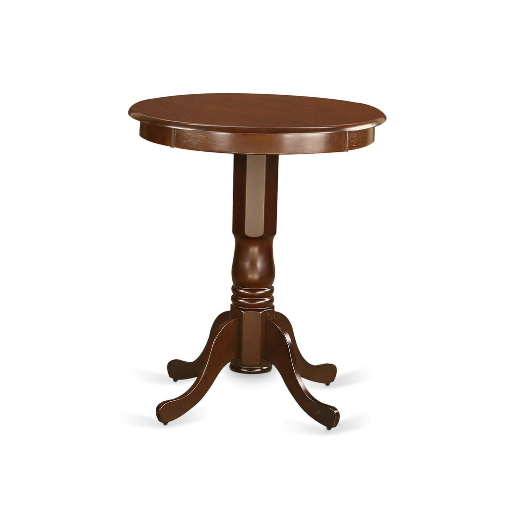 East West Furniture Edch3-Mah-C 3 Pc Pub Table Set-Pub Table And 2 Kitchen Dining Chairs.