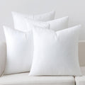 Miulee Pillow Insert 20X20 Inch Set Of 4, Decorative Square Throw Pillow Inserts, Premium Fluffy Pillow Forms Sham Stuffer For S