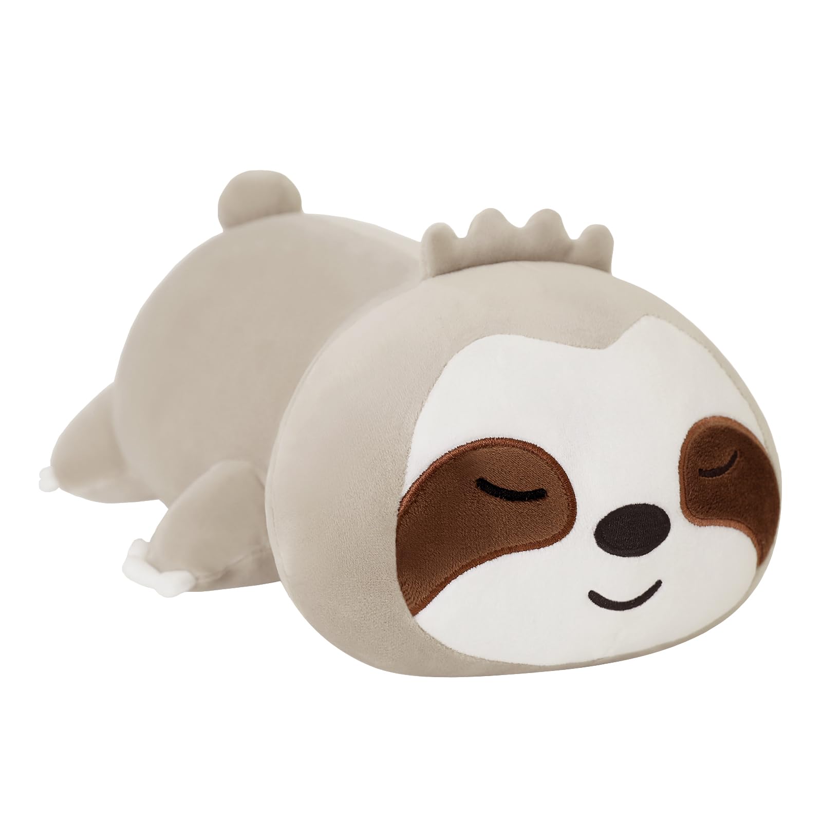 SQEQE Weighted Sloth Plush, Weighted Sloth Stuffed Animal for Anxiety, Cute Sloth Plushies Sloth Pillow Toy Gift for Kids Adults