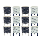 Decorative Pot W/Legs (Set Of 12)