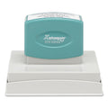 Xstamper Custom Message Stamp, Pre-Inked/Re-Inkable, N28