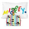 Sunny Side Up Disney Mickey Mouse Twin Sheet Set - 3 Piece Kids Bedding Set Includes Pillow Cover - Super Soft Microfiber Sheets