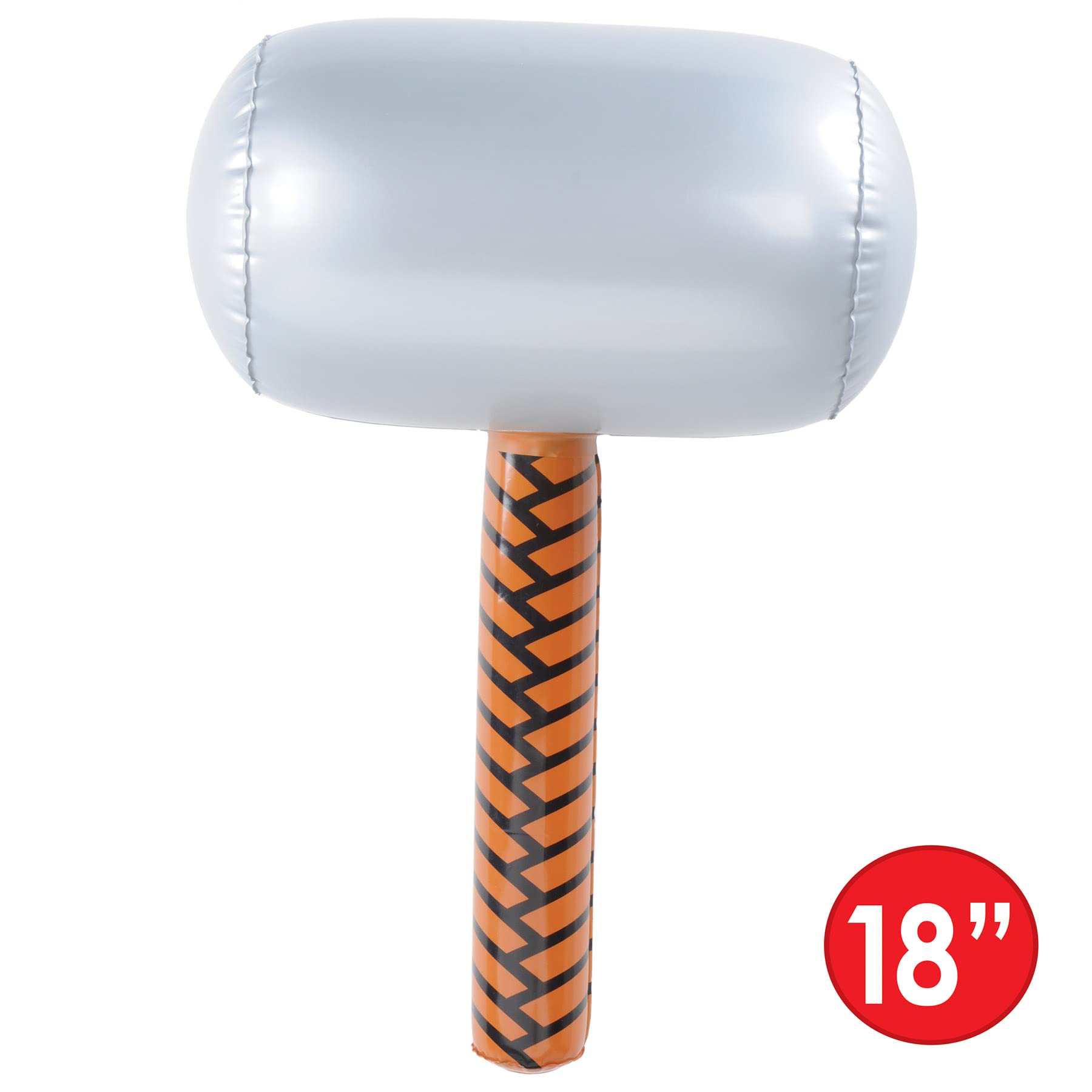 Beistle 2 Piece 18' Inflatable Hammers Carnival Prizes, Heroes Theme Photo Props, Medieval Party Supplies, Halloween Costume Ac