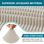 Turquoize T Cushion Chair Slipcover T Cushion Chair Covers For Living Room Stretch Sofa Couch Cover Soft Armchair Cover Furniture Covers With Individual T Cushion Seat Covers (Chair, Island Fossi)