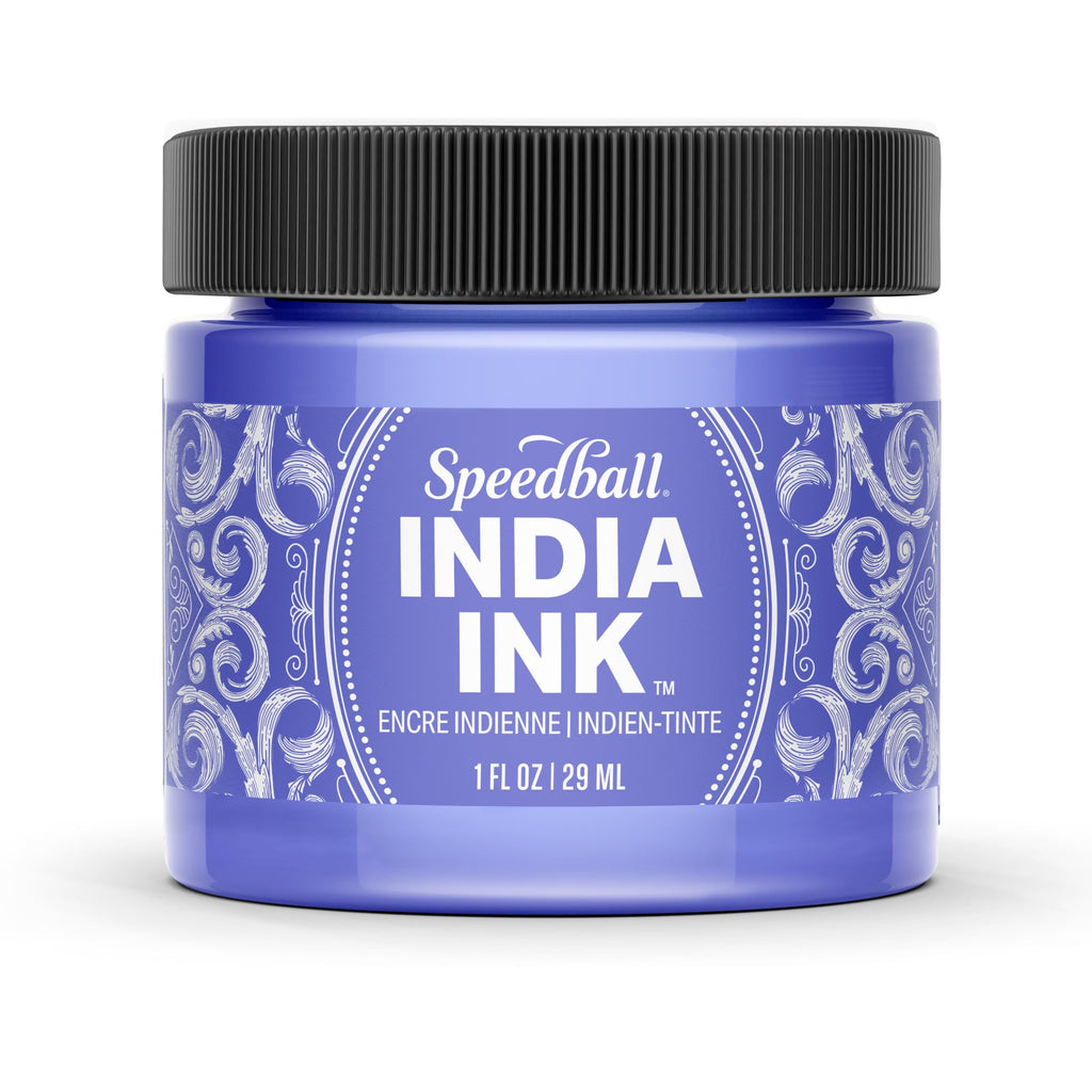 Speedball India Ink, Amethyst, 1-Ounce