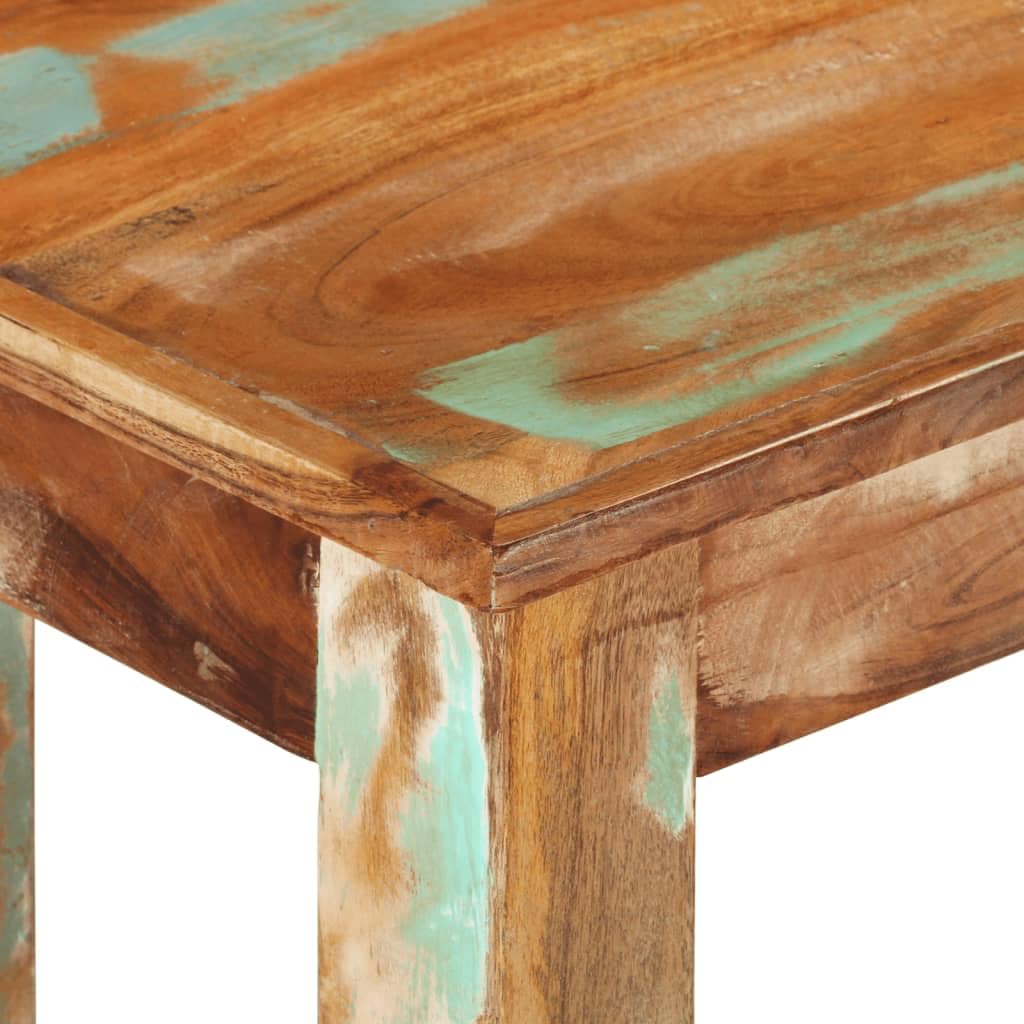 vidaXL Handmade Bench in Solid Reclaimed Wood - Eco-Friendly, Stylish, Versatile for Indoor Furnishing, Easy to Assemble and Maintain