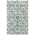 Alora Decor Neo 8'6"X11'6" Scroll Ivory/Blue Hand-Tufted Area Rug