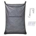 KINGSUSLAY Hanging Laundry Hamper - Extra Large Hanging Hamper with Large Opening- Space Saving Over the Door Laundry Hamper - H
