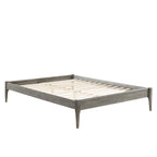 Modway Mod-6246-Gry June Queen Wood Platform Bed Frame, Gray