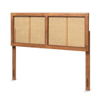 Baxton Studio Gilbert Ash Walnut Rubberwood Full Headboard